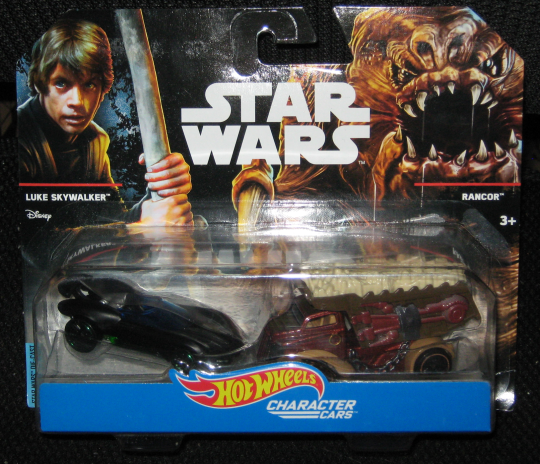 2 of 2 Awesome Finds:  Jedi Luke and Rancor Character Cars!